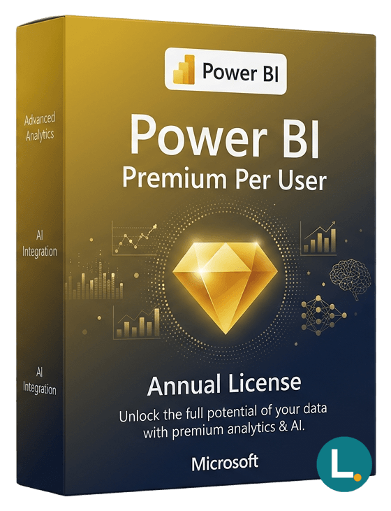 Microsoft Power BI Premium Per User 12 months