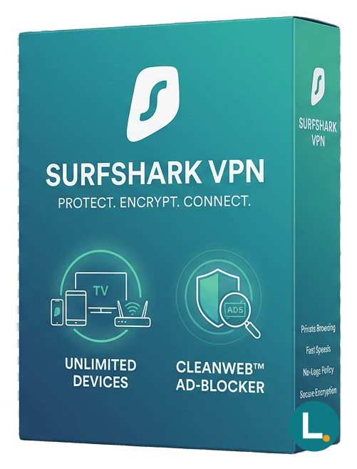 Surfshark VPN 3 users 1 year
