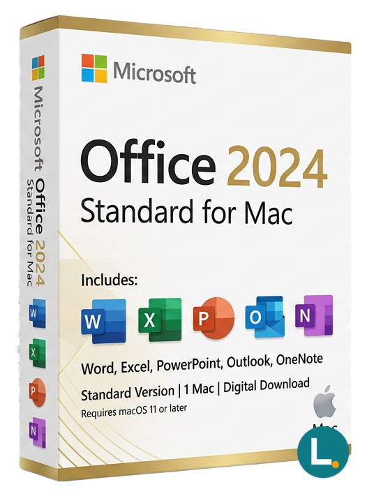Office 2024 Standard for Mac — EU License Key | Lizensa